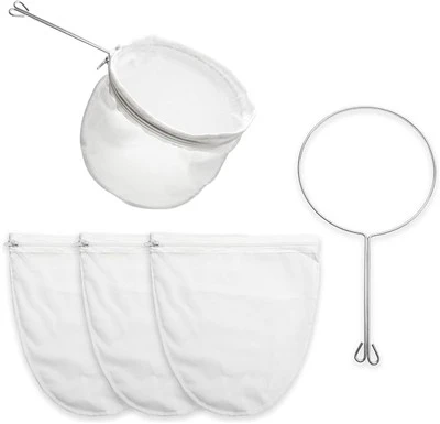 Nylon Mesh Liquid Filter Bag Aquarium Filter Socks Water Industrial Filter Bag