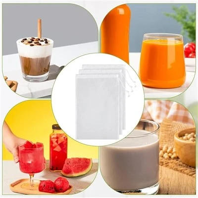 Food Grade Nylon Mesh Filter Bag For Wine / Nut Milk / Fruit Juice / Coffee Food Grade Nylon Mesh Filter Bag For Wine / Nut Milk / Fruit Juice / Coffee
